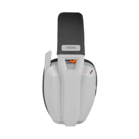 Auriculares Gaming Inalámbricos con Micrófono Krom Kanji/ Bluetooth/ USB 2.0/ Blancos