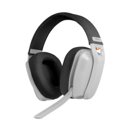 Auriculares Gaming Inalámbricos con Micrófono Krom Kanji/ Bluetooth/ USB 2.0/ Blancos