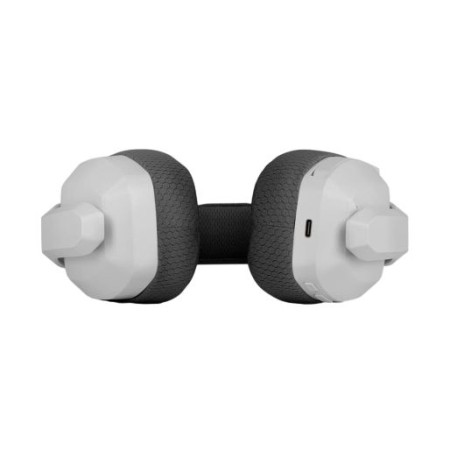 Auriculares Gaming Inalámbricos con Micrófono Krom Kanji/ Bluetooth/ USB 2.0/ Blancos