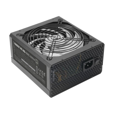 Fuente de Alimentación Tacens Radix VII AG 600S/ 600W/ Ventilador 14cm/ 80 Plus Silver