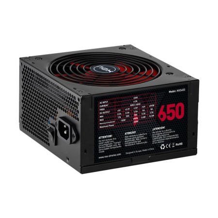 Fuente de Alimentación Nox NX/ 650W/ Ventilador 14cm
