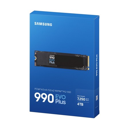 Disco SSD Samsung 990 EVO Plus 4TB/ M.2 2280 PCIe 5.0/ Compatible con PS5 y PC/ Full Capacity