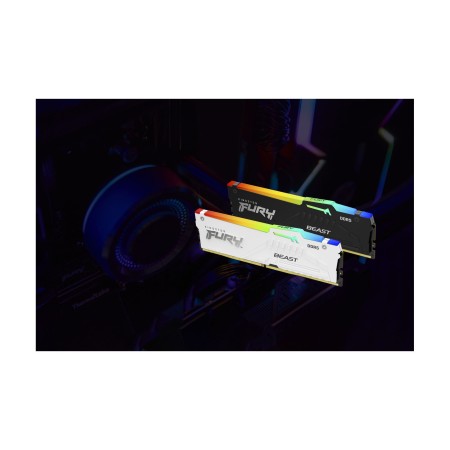 Memoria RAM Kingston FURY Beast RGB 2 x 16GB/ DDR5/ 5600MHz/ 1.25V/ CL36/ DIMM