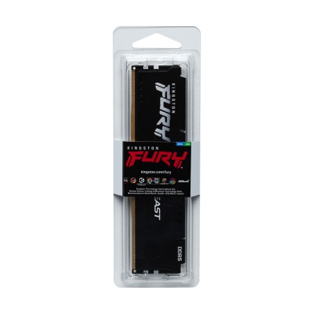 Memoria RAM Kingston FURY Beast 16GB/ DDR5/ 5200MHz/ 1.1V/ CL38/ DIMM
