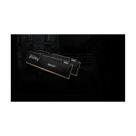Memoria RAM Kingston FURY Beast 16GB/ DDR5/ 5200MHz/ 1.1V/ CL38/ DIMM
