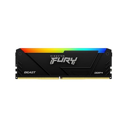 Memoria RAM Kingston FURY Beast RGB 32GB/ DDR4/ 3200MHz/ 1.35V/ CL16/ DIMM