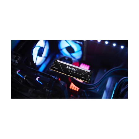 Memoria RAM Kingston FURY Beast RGB 32GB/ DDR4/ 3200MHz/ 1.35V/ CL16/ DIMM