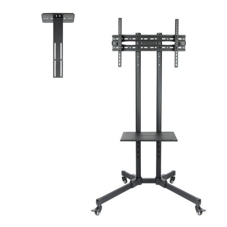 Soporte de Suelo Inclinable/ Ajustable TooQ FS1470M-B para TV de 37-70"/ hasta 50kg