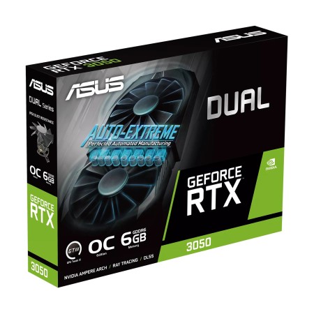 Tarjeta Gráfica Asus Dual GeForce RTX 3050 OC Edition/ 6GB GDDR6