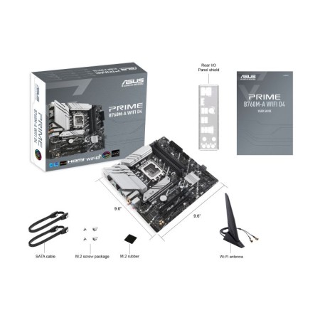 Placa Base Asus PRIME B760M-A WIFI D4 Socket 1700/ Micro ATX