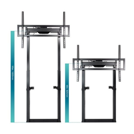 Soporte de Suelo/ Pared Eléctrico TooQ FSM01-B para TV 55-100"/ hasta 120kg