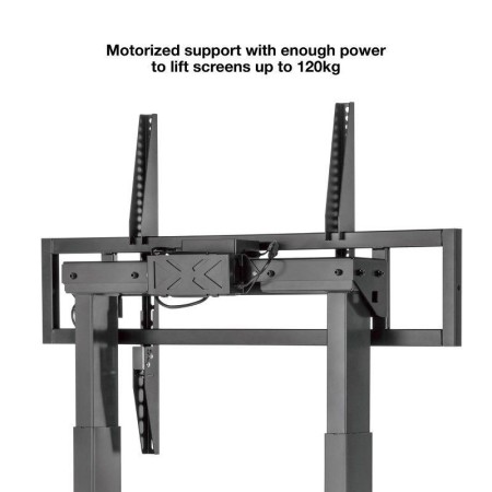 Soporte de Suelo/ Pared Eléctrico TooQ FSM01-B para TV 55-100"/ hasta 120kg