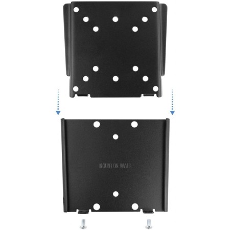 Soporte de Pared Fijo TooQ LP1023F-B para TV de 13-27"/ hasta 30kg