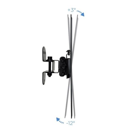 Soporte de Pared Giratorio/ Inclinable TooQ LP1942TN-B para TV de 23-42"/ hasta 25kg