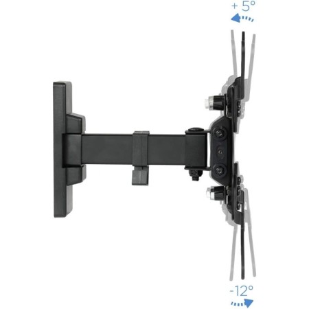 Soporte de Pared Orientable / Inclinable TooQ LP2142TNL-B para TV de 13-42"/ hasta 20kg