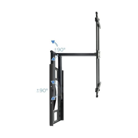 Soporte de Pared Orientable / Inclinable TooQ LP4380XL-B para TV de 43-80"/ hasta 50kg