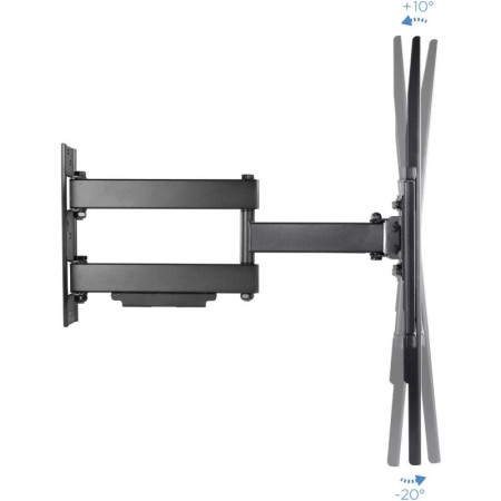 Soporte de Pared Orientable/ Inclinable TooQ LP6070TN-B para TV de 37-70"/ hasta 50kg