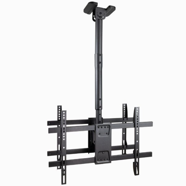 Soporte de Techo Giratorio/ Inclinable/ Nivelable TooQ LPCE2286TSLI-B para 2 TV de 43-86"/ hasta 100kg