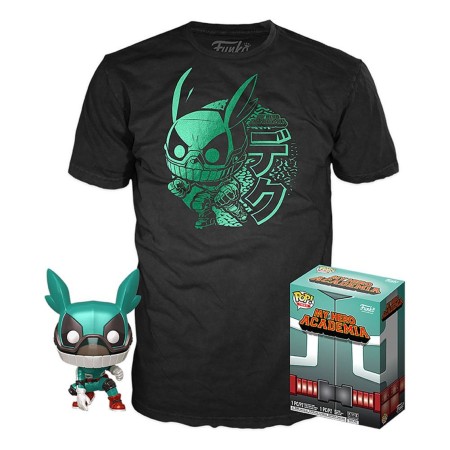 Pop & tee my hero academia deku funko  camiseta talla m