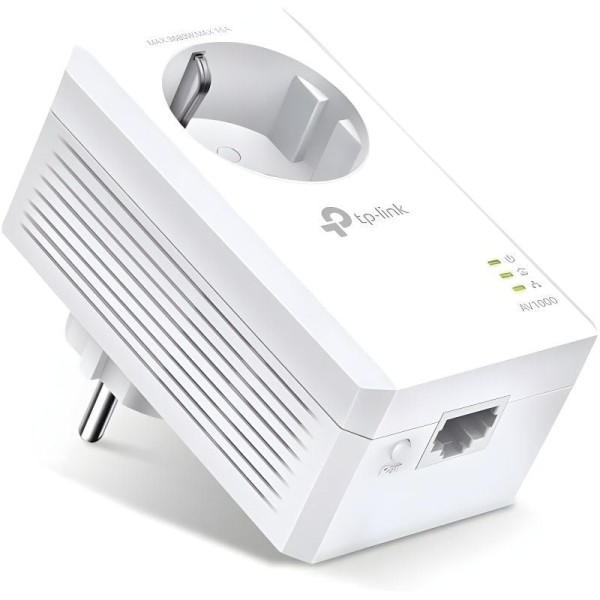 Adaptador Powerline TP-Link TL-PA7017P 1000Mbps/ Alcance 300m