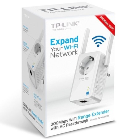 Repetidor Inalámbrico TP-Link TL-WA860RE 300Mbps/ 2 Antenas