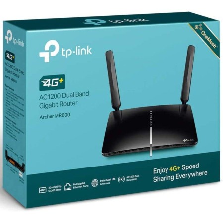 Router Inalámbrico 4G TP-Link Archer MR600 1200Mbps 2.4GHz 5GHz/ 2 Antenas/ WiFi 802.11a/n/ac - b/g/n