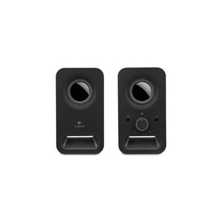 Altavoces logitech z150 2.0 -  negros -  6w