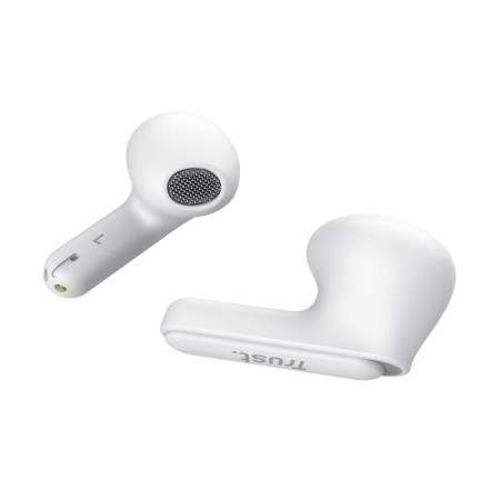 Auriculares Bluetooth Trust Yavi ENC con estuche de carga/ Blancos