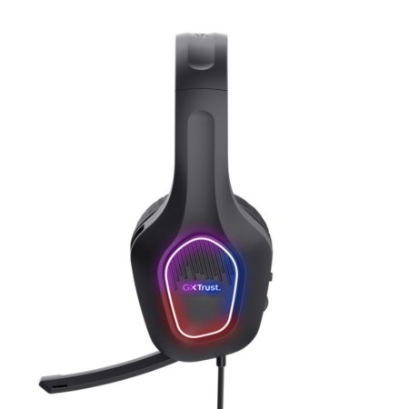 Auriculares Gaming con Micrófono Trust Gaming GXT 416 Zirox/ Jack 3.5/USB Negros