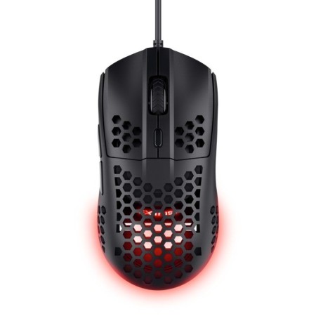 Ratón Gaming Trust Gaming GXT 929 Helox/ Hasta 6400 DPI/ Negro