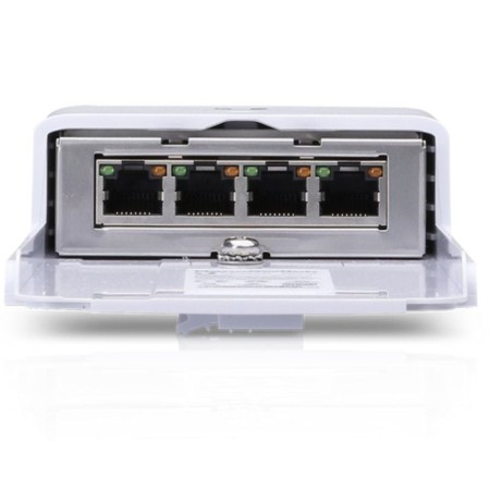 Switch Ubiquiti NanoSwitch N-SW/ 4 Puertos RJ45 10/100/1000 PoE