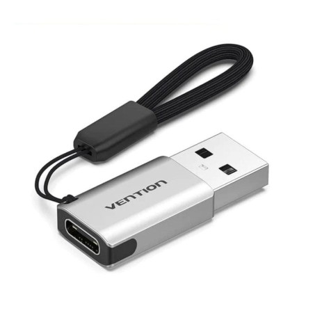 Adaptador USB 3.0 Vention CDPH0/ USB Macho - USB Tipo-C Hembra