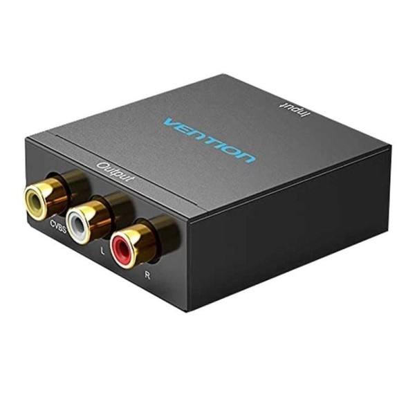 Convertidor HDMI a RCA Vention AEEB0/ HDMI Hembra - RCA Hembra - MiniUSB Hembra