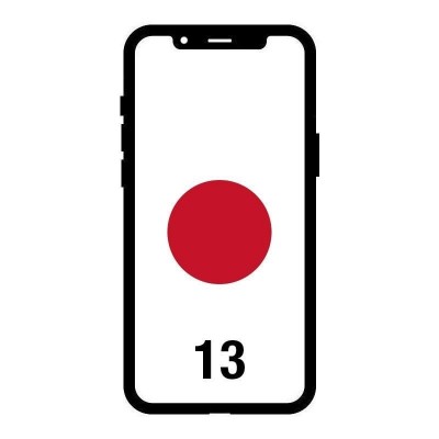 Smartphone Apple iPhone 13 256GB/ 6.1"/ 5G/ Rojo