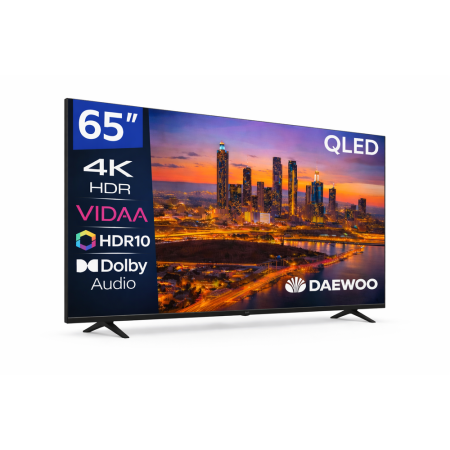 Tv daewoo 65 pulgadas qled 4k uhd - 65vb56qv - smart tv