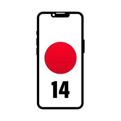Smartphone Apple iPhone 14 256GB/ 6.1"/ 5G/ Rojo
