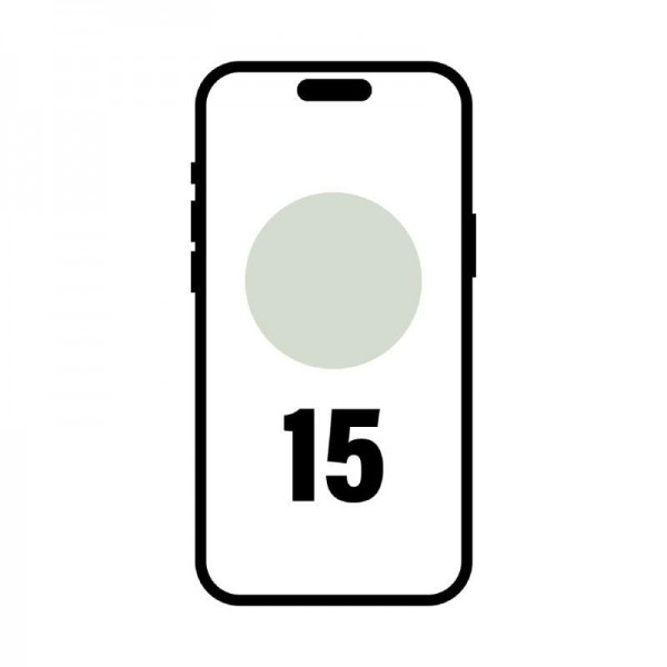 Smartphone Apple iPhone 15 256Gb/ 6.1"/ 5G/ Verde