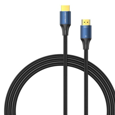  Cable HDMI 2.1 8K Vention ALGLI/ HDMI Macho - HDMI Macho/ 3m/ Azul