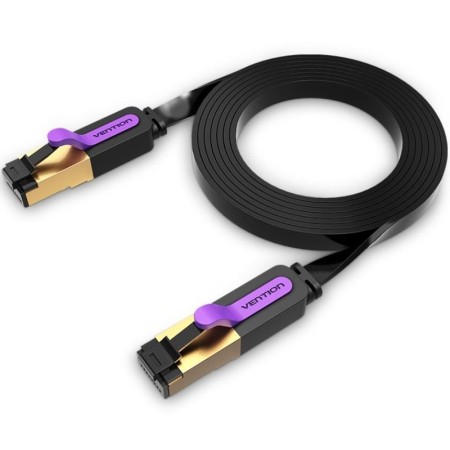 Cable de Red RJ45 STP Vention ICABJ Cat.7/ 5m/ Negro