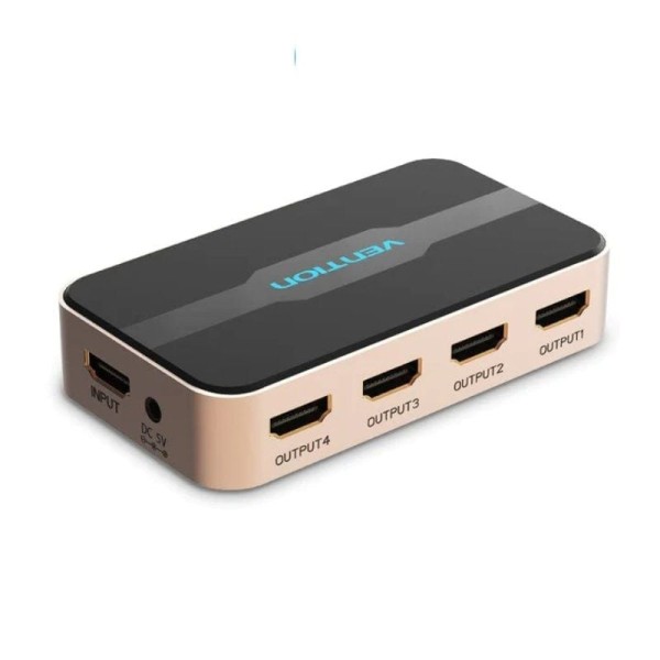 Duplicador DHMI Vention ACCG0-EU/ 4x HDMI Hembra - HDMI Macho