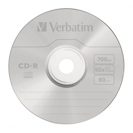 CD-R Verbatim Datalife 52X/ Tarrina-100uds