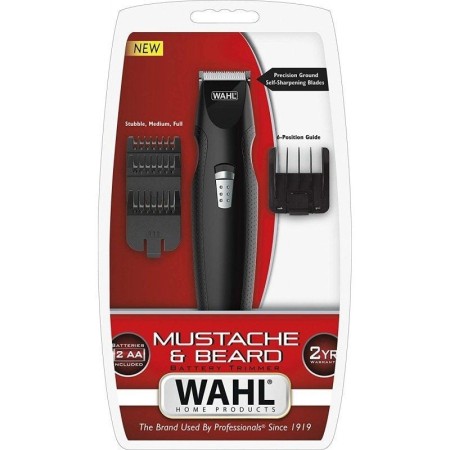 Cortabarbas Wahl 5606-526/ a Pilas/ 10 Accesorios