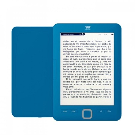 Libro Electrónico Ebook Woxter Scriba 195/ 6"/ Tinta Electrónica/ Azul