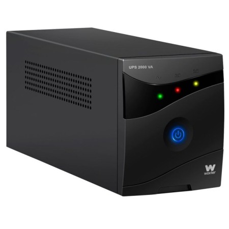 SAI Línea Interactiva Woxter UPS 650 VA/ 650VA-360W/ 2 Salidas/ Formato Torre