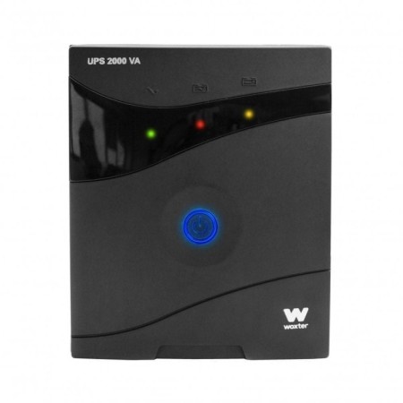 SAI Línea Interactiva Woxter UPS 650 VA/ 650VA-360W/ 2 Salidas/ Formato Torre