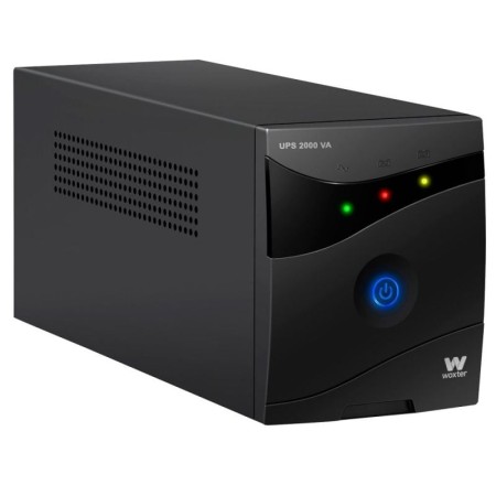 SAI Línea Interactiva Woxter UPS 2000 VA/ 2000VA-1200W/ 2 Salidas/ Formato Torre