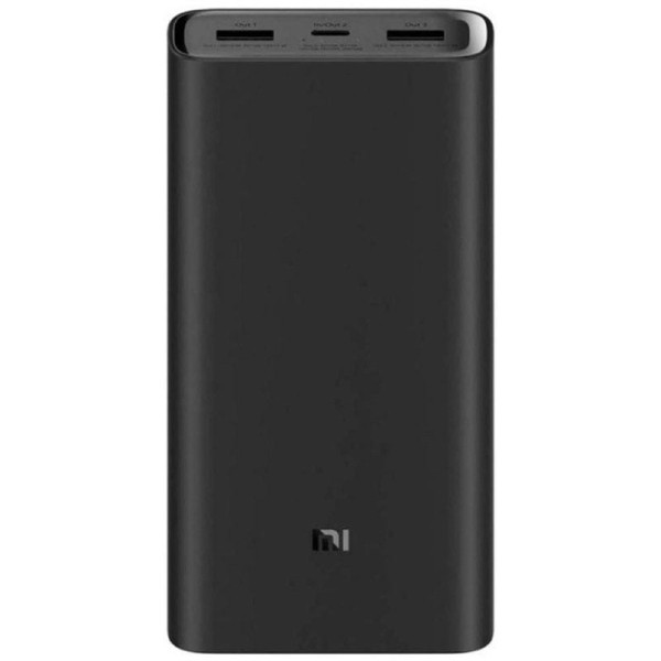 Powerbank 20000mAh Xiaomi Mi 50W Powerbank/ Compatible con Portátiles según especificaciones/ 50W/ Negra