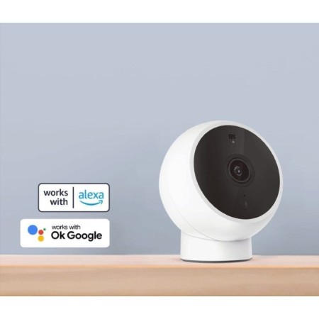 Cámara de Videovigilancia Xiaomi Mi Camera 2K Montura Magnética/ 180º/ Visión Nocturna