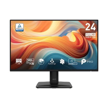 Monitor led 23.8 pulgadas msi pro mp243 e14 ips -  fhd -  dp -  hdmi -  144hz -  1ms