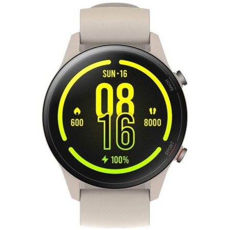 Smartwatch Xiaomi Mi Watch/ Notificaciones/ Frecuencia Cardíaca/ GPS/ Beige